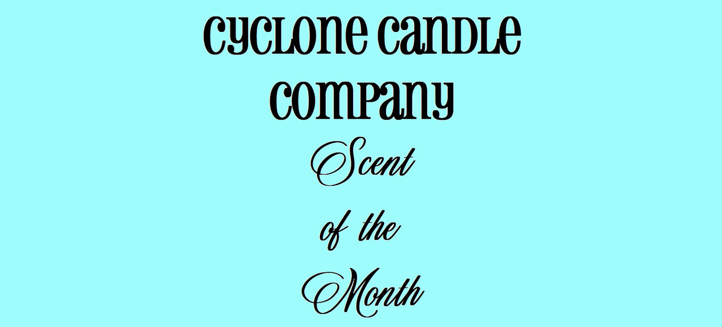 SCENT-OF-THE-MONTH: A replenishment service that offers a 20% discount in your choice of a Large Candle, Small Candle, or Wax Melt. Incremental delivery is available in 1 month, 2 month, or 3 month options. Discount applied at Checkout!